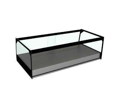 Pultová neutrálna vitrína CUBN 4