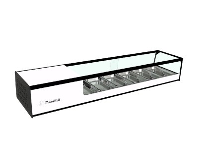 Pultová chladiaca vitrína CUB6