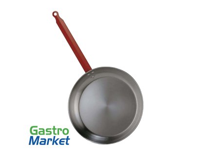 LA IDEAL - Panvica z uhlíkovej ocele s rukoväťou - Ø Cm 30