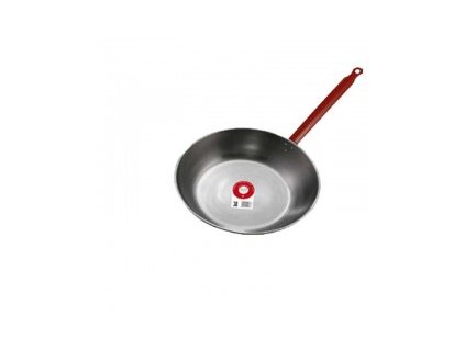 panvica hlboka z lestenej uhlikovej ocele s rukovaetou 11 l