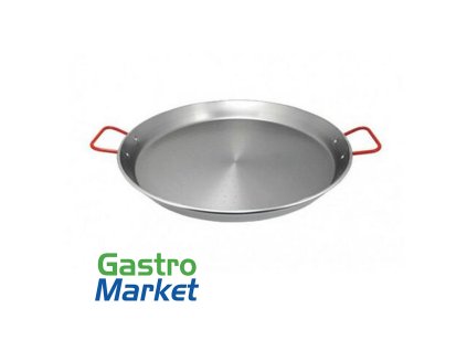 Panvica extra velká z leštenej uhlíkovej ocele,   Cm 50