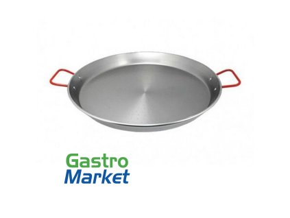 Panvica extra velká z leštenej uhlíkovej ocele,   Cm 40