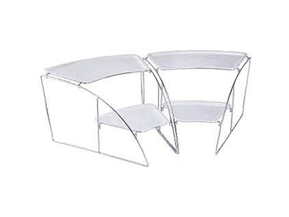 Stojan na zakrivený kontajnerový systém - Nerezová oceľ