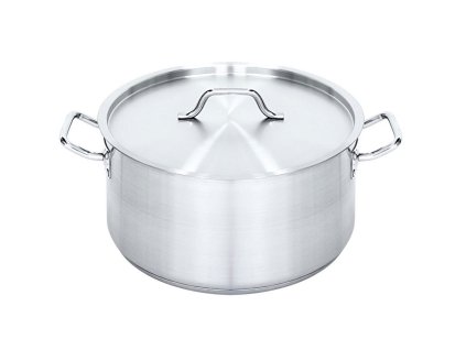 Hrniec nízky STALGAST - s pokrievkou - 36x18 / 18,3 l