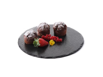 Bridlicová podložka okrúhla - priemer 26 cm