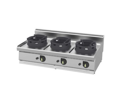 Plynový WOK GASTRO 700 - 3 horáky 54 kW