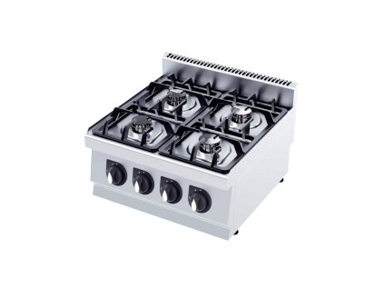 GASTRO 600 Plynový sporák - 4 horáky- bez podstavca