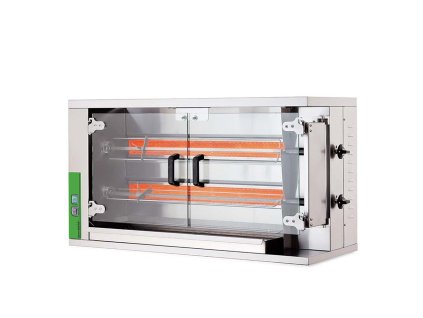 Plynový gril na kurčatá GASTRO – 2 ražne