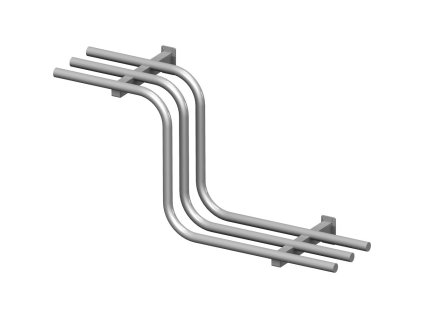 Trúbková dráha – stojan na tácky