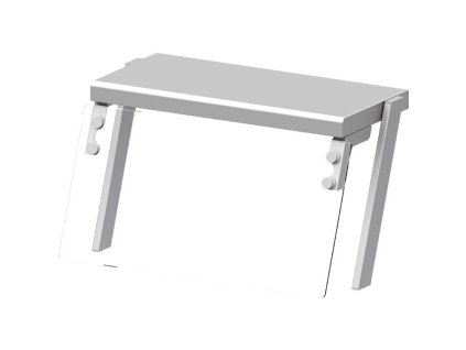 Nadstavba s nerezovou policou – LED osvetlenie – 434x450x450 mm