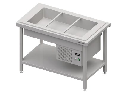 Chladený výdajný stôl na GN nádoby na 4x GN1/1 (kópia)