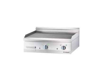Elekrický gril bez podstavca 800 – ryhovaná platňa