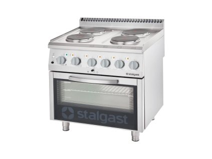 Elektrický sporák – 4 Stalgast s rúrou GN2/1