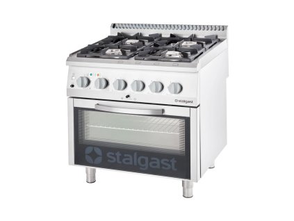 4-Plynový sporák s rúrou GN1/1