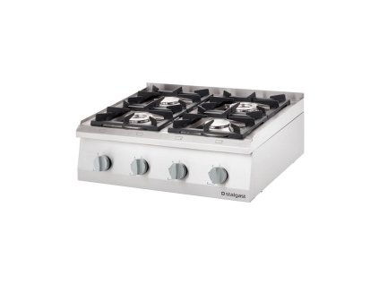 4-Plynový sporák bez podstavca Stalgast