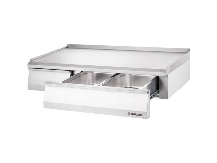 Neutrálny pracovný element so zásuvkou – 800mm