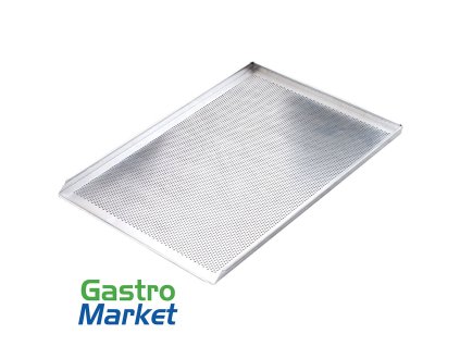 Perforovaný hliníkový plech na pečenie 600x400 mm
