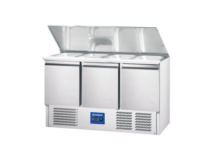 Trojdverová saladeta s poklopom