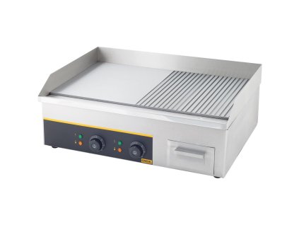 Grilovacia platňa EKO - 1/2 hladká a 1/2 ryhovaná