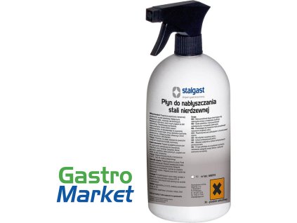 Prostriedok na leštenie nerezu 1 l