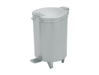 Nerezový odpadkový kôš, 90 l – nášľapný