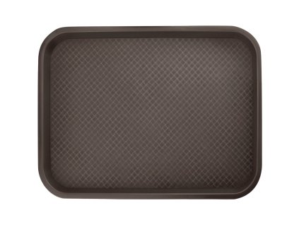 Tácka fast food, hnedý, 350x450 mm