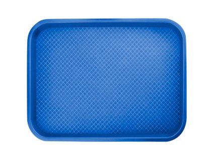 Tácka fast food, modrý, 350x450 mm