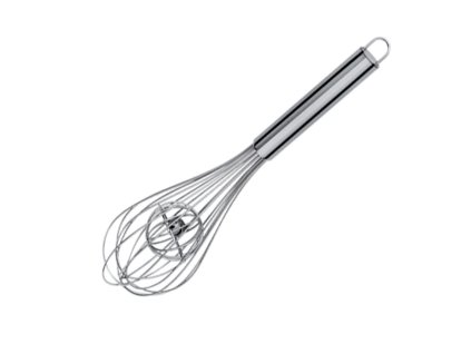 Metlička na šľahanie s gulôčkou, dĺžka: 27 cm