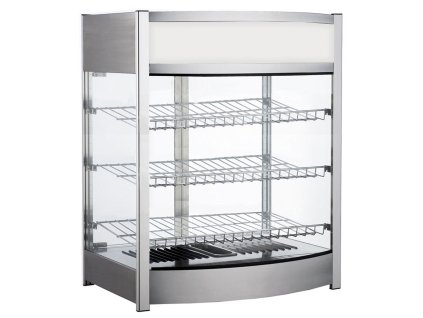 Ohrevná vitrína vysoká 137 l - 3 police