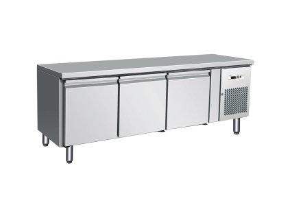 Znížený chladiaci stôl FORCAR 3 dverovy