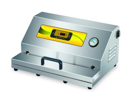 Vákuový baliaci stroj s externým saním a  automatickým otváraním ECO PLUS