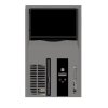 Ice maker ARISTARCO 50/25 kg air Digital