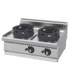 Plynový WOK GASTRO 700 - 2 horáky 21 kW