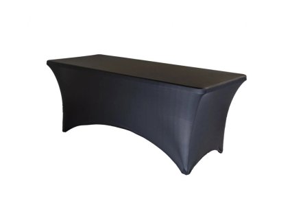 68 3 tentino elasticky potah na stul 183x76 cerny