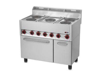 REDFOX SPT 90/5 ELS Elektrický sporák s troubou 5 zón