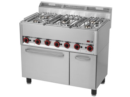 REDFOX SPT 90/5 GL Plynový sporák BASIC s troubou 5 zón