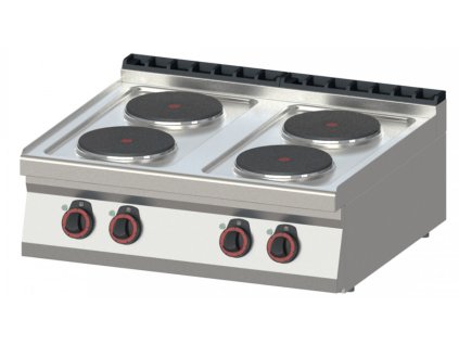 REDFOX Elektrický sporák 4 zóny BASIC - SP 70/08 E