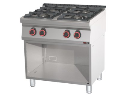 REDFOX Plynový sporák 4 zóny - SP 70/80 G s podestavbou