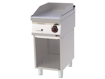 REDFOX FTRC 70/40 E Grilovací deska elektrická - rýhovaná chromovaná