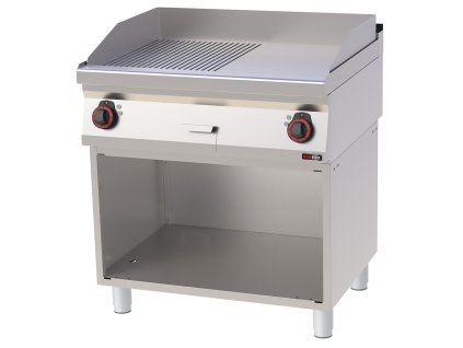 REDFOX FTHR 70/80 E Grilovací deska elektrická - kombinovaná