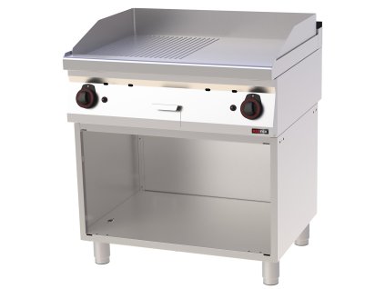 REDFOX FTHR 70/80 G Grilovací deska plynová - kombinovaná