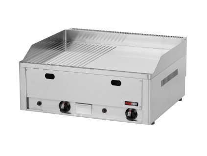 REDFOX FTHRC 60 G Grilovací deska plynová - kombinovaná chromovaná