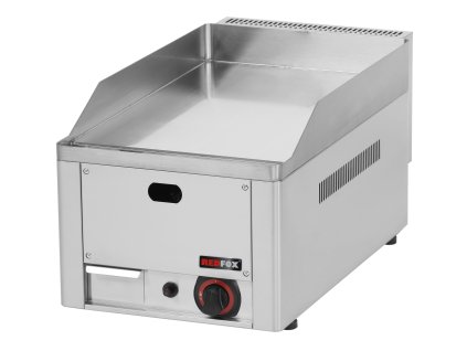 REDFOX FTHC 30 G Grilovací deska plynová - hladká chromovaná