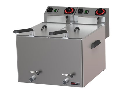 REDFOX FE 88 V Fritéza elektrická 8+8 l na ryby s výpustí