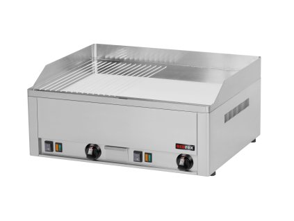 REDFOX FTHRC 60 E Grilovací deska elektrická - kombinovaná chromovaná