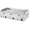 REDFOX FTHC 90 G Grilovací deska plynová - hladká chromovaná