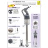 ROBOT COUPE Mixer + šlehač ponorný MP 450 Ultra Combi LED