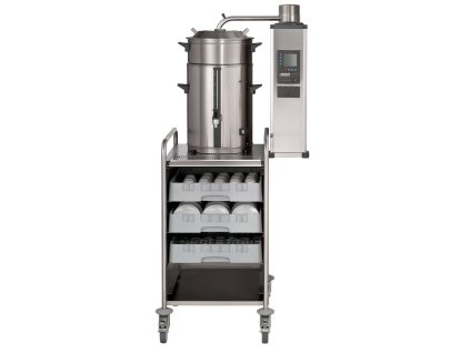 PŘEKAPÁVAČ KÁVY NÁSTĚNNÝ B40 W 400V - L/R - 1x40L - PLOCHÉ FILTRY