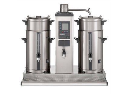 PŘEKAPÁVAČ KÁVY NÁSTĚNNÝ B10 HW W 400V S KOHOUTEM - 2x10L - PLOCHÉ FILTRY