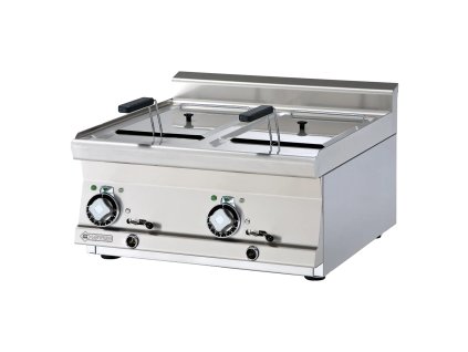 RM - F2/10T-66ET Fritéza elektrická dvojitá 0,72 kW/l, 10+10 l bez podestavby 400 V